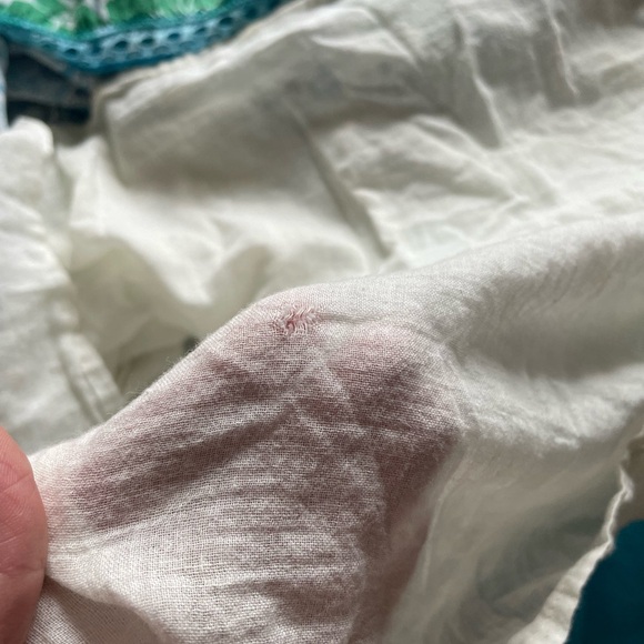 Y2K Smocked Blue Floral Tiered Babydoll Cotton Maxi Dress Medium Cottagecore Fae - Picture 10 of 12